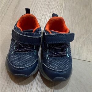 Carter's Blue and Orange Kids Sneakers